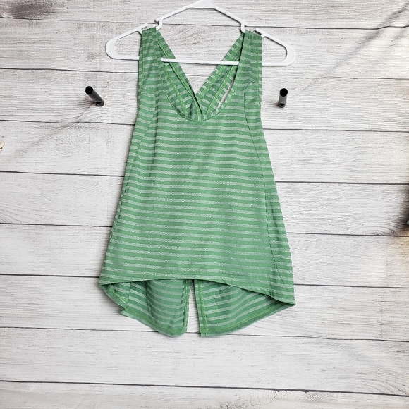 Women's Ziya Nimbus Split‎ Back Tank Sz L - Picture 1 of 6